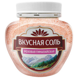 Himalájská růžová jemná sůl 400g Vkusnaja Sol
