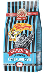 Semínka super solená 250g MARTIN