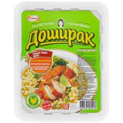 Doširak Těstoviny s kuřecím masem 90g