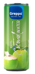 Perlivý nápoj Cocnut water 320ml Greppe