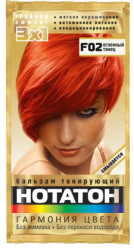 Tónovací balzám na vlasy 30ml NOTATON F02 Ohnivý tanec