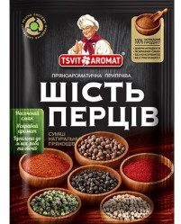 Koření 6 pepřů 25g T&A