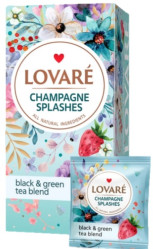 Černý čaj Champagne splashes 24*2g Lovaré