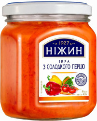 Pomazanka ze sladké papriky 450g Něžin