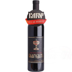 Červené víno Kagor Blagodat 0,75L
