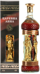 Бренди Царевна Анна 8 лет 0,5Л 40% PROSHYAN