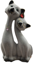 Pokladnička Dvě kočky 27*15cm