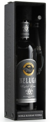 Vodka Beluga Gold Line 40% 1L v kožené krabici