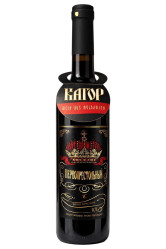 Červené polosladké víno Kagor 0,75L Pervoprestolny