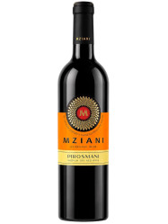 Červené polosuche víno Pirosmani 0,75l Mziani