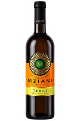 Bílé sladké víno Tkbili 0,75l Mziani