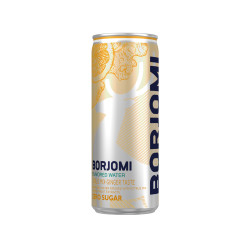 Perlivá voda s citrusovým mixem a chutí zázvoru 0,33l Borjomi