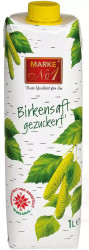 Březový džus s cukrem 1l Marke