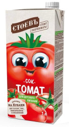 Rajčatovy džus 1L Stoev