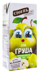 Hrušková štáva 1L Stoev