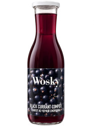 Kompot z černého rybízu 1L Wosky