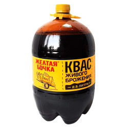 Kvas přírodní fermentací 2,5L Žoltá bočka