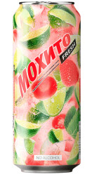 Koktejl Mojito Jahoda Alk 0% 0,45?l