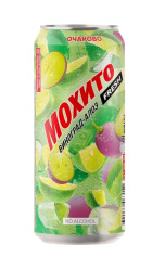 Koktejl Mojito Hroznové víno–Aloe Alk.0 % 0,45l
