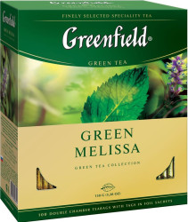 Zelený čaj Melissa 100*1,5g Greenfield