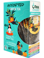 Čaj Assorted Green Tea 33,6g 5 příchutí * 3ks Tea Moments