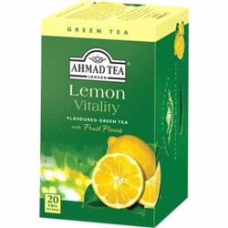 Zelený čaj s citronem 20*2g Ahmad Tea
