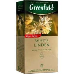 Černý čaj White Linden 25×1,5 g Greenfield