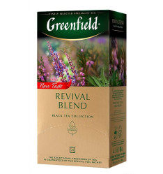 Černý čaj Revival Blend 25×1,7 g Greenfield