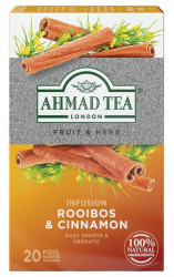 Bylinný čaj rooibos a skořice 30g 20*1,5 Ahmad Tea