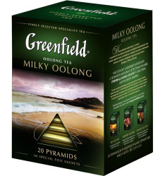 Zelený čaj Milky Oolong 36g (20×1,8g) Greenfield