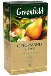 Černý čaj Gourmand Pear 25*1,5g Greenfield