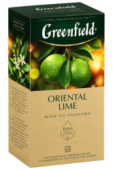 Černý čaj Oriental Lime 25*1,5g Greenfield
