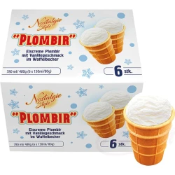 Smetanová zmrzlina Plombir EisProm 6*80g