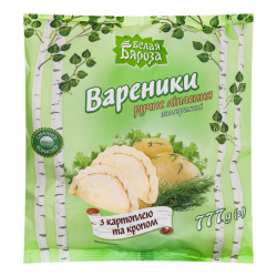 Vareniky so zemiakmi a kôprom 777g BB