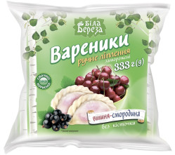 Вареники с черной смородиной и вишней 333г ББ
