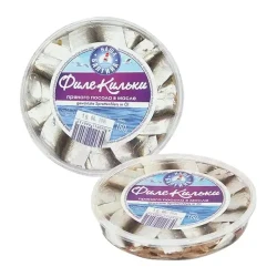 Kilka filety v oleji 160g Nasha Baltika