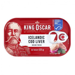 Tresčí játra 121g King Oskar