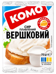 Tavený sýr Smetanový 75g KOMO