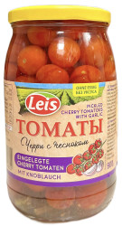 Cherry-rajčata s česnekem 450g Leis