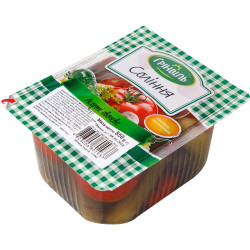 Nakládaná rajčata a okurky 850g Grinvil