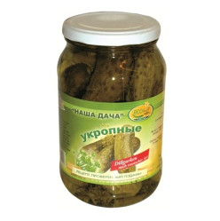 Koprové okurky 420 g Ecohoff