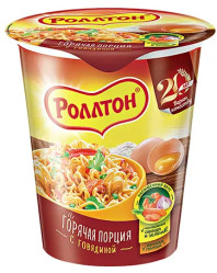 Лапша с говядиной 70г Роллтон