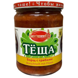 Boršč s houbami Tchyně 480 g Lackmann