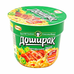 Bramborová kaše s kuřecí příchutí 40g Doshirak