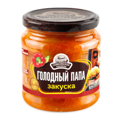 Zakuska Hladový táta 460g Semilukskaja Trapeza