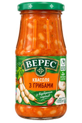 Fazole s houbami 460g Veres