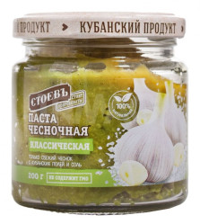 Česneková pasta klasická 200 g Stoev
