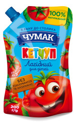 Kečup jemný pro děti 200g Čumak