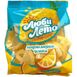 Želé měsíčky s citronovou příchutí 