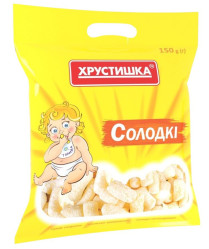 Kukuřičné tyčinky sladké neglazované TM 150g Chrustyška